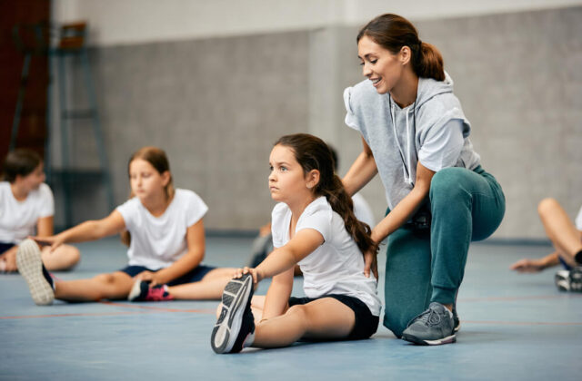 zajęcia sportowe w przedszkolu